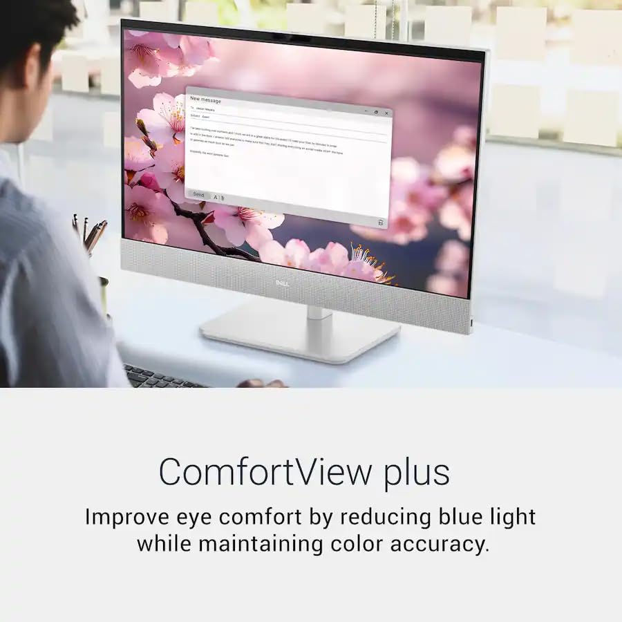 Image of Dell 24 All-in-One Touchscreen Desktop Computer, 32GB DDR5 RAM, 1TB SSD