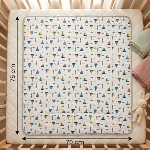 Image of Tinylane Baby Blankets for Newborn, All Season Super Soft & Breathable Baby Blanket, New Born Baby Essentials, Baby Blanket for 0-2 Years, Pack of1 (Boat)