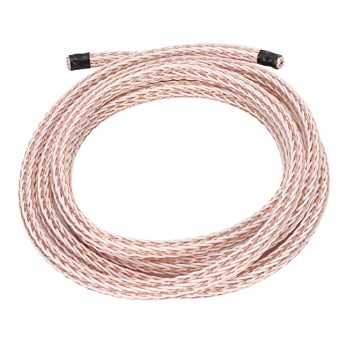 ASHATA 12TC 24‑Core Audiophile Speaker Cable (2.5 m)