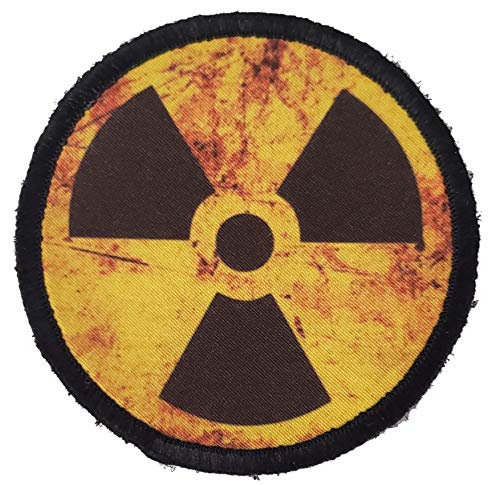 Radiation Sign Nuclear Morale Patch -Made in The USA- Funny Tactical Military Army Patches Perfect for Your Plate Carrier Military Vest, hat, Backpack. Funny Patch by Redheadedtshirts!