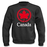Textilhandel Hering Pullover - Canada (Schwarz, XXL)