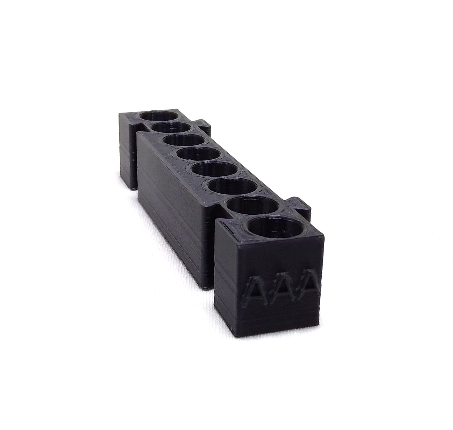 CERO 3D Printed AAA Battrey Holder (Black PLA Plastic)-image-14