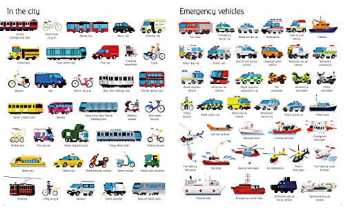 1000 Things That Go (1000 Pictures): 1