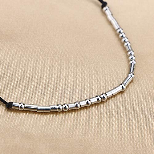Mother's Day Unique Gifts You Are My Person Morse Code Bracelets For Mother Women Valentine's Day Gift Fashion Trendy Silk Wrap Bracelet Simple Birthday Jewelry Gifts For Mom Wife Girlfriend Daughter Sister Adjustable #TOP5