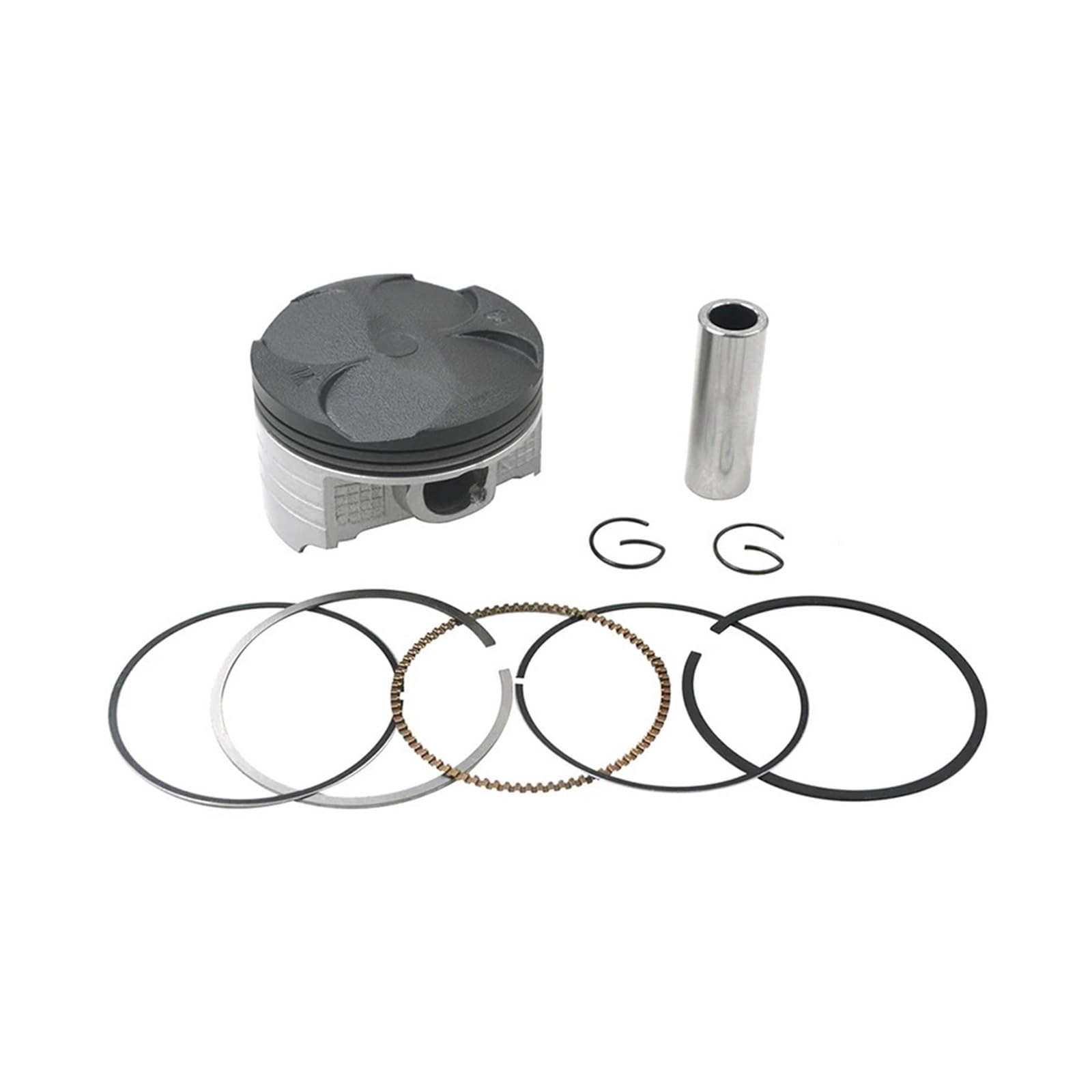 Kit de pistons de moto alésage 63mm pour une compression maximale