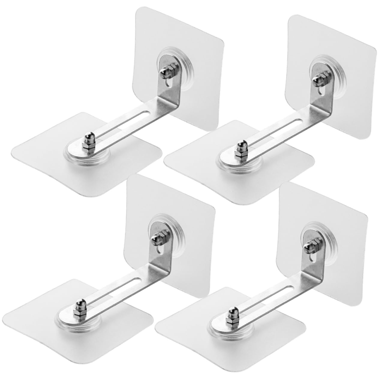 CPEX 4 PCS Adhesive Furniture Wall Anchors No Drill, Anti Tip Furniture Straps Kit for Baby Proofing, Secure Bookcase Dresser Shelf Cabinet to Wall for Child Safety - Removable, No Screw-image-15