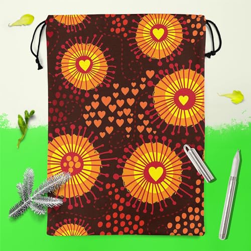 Image of ArtzFolio Psychedelic Art D1 | Reusable Sack Bag | Bag for Gym, Storage, Vegetable & Travel