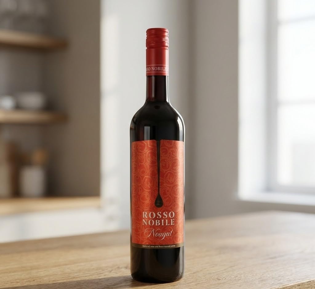 Rosso Nobile Nougat - Edler Rotwein mit feinen Nougataromen (6 x 0,75L)