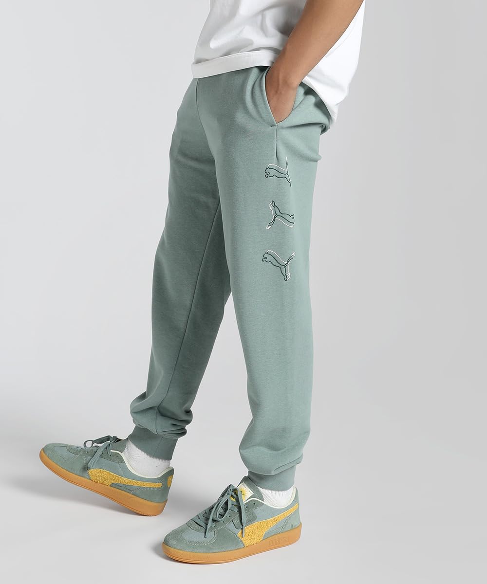 Puma ESS Logo Lab Execution Sweatpants TR Cl - Pantalones de Punto Hombre