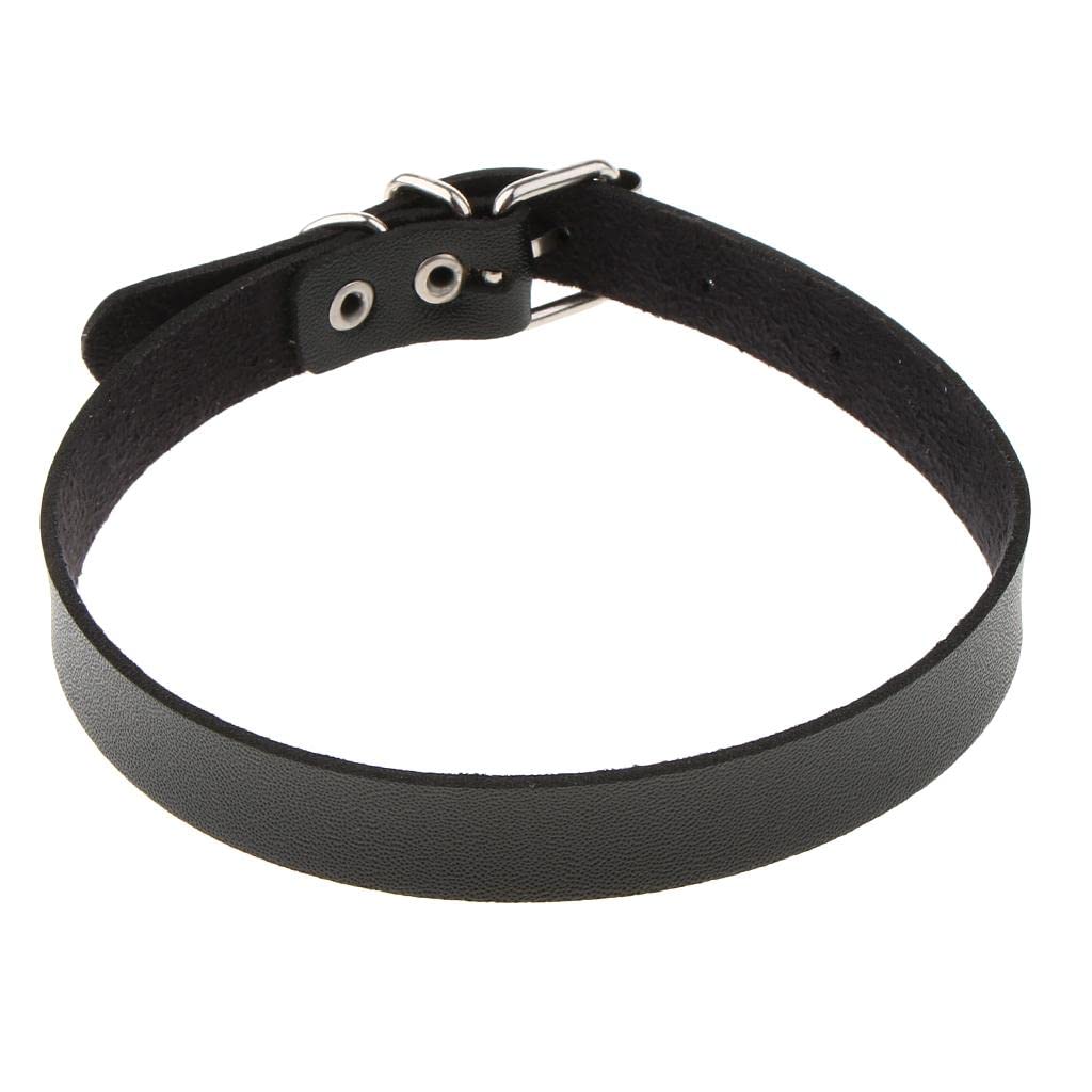 CALANDIS® Lady Punk Gothic Leather Choker Necklace Collar Belt Buckle Neck Ring Black (B0BLZFHWMS) Amazon Price History, Amazon Price Tracker