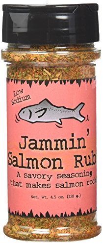 Mom's Gourmet Spice Blends, Jammin' Salmon Rub, 4.5 Ounce