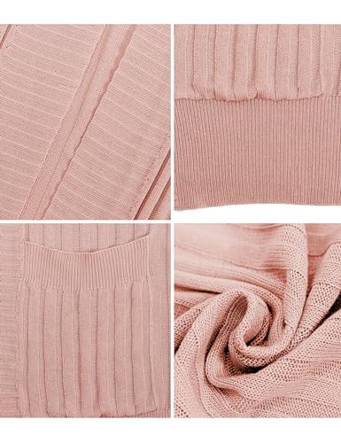 Image of REDHOTYPE Women's Cardigans with Pockets Casual Lightweight Open Front Cardigan Sweaters for Women (S-2XL)
