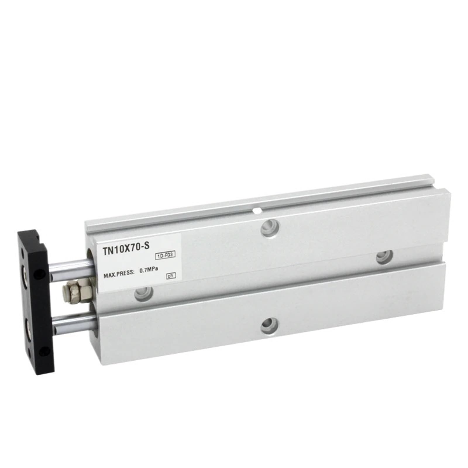TN32 Two Rod Cylinder TN Double Acting Bore Size 32mm Stroke 10-200mm with Magnet Air Pneumatic Cylinder(TN32X100-S)