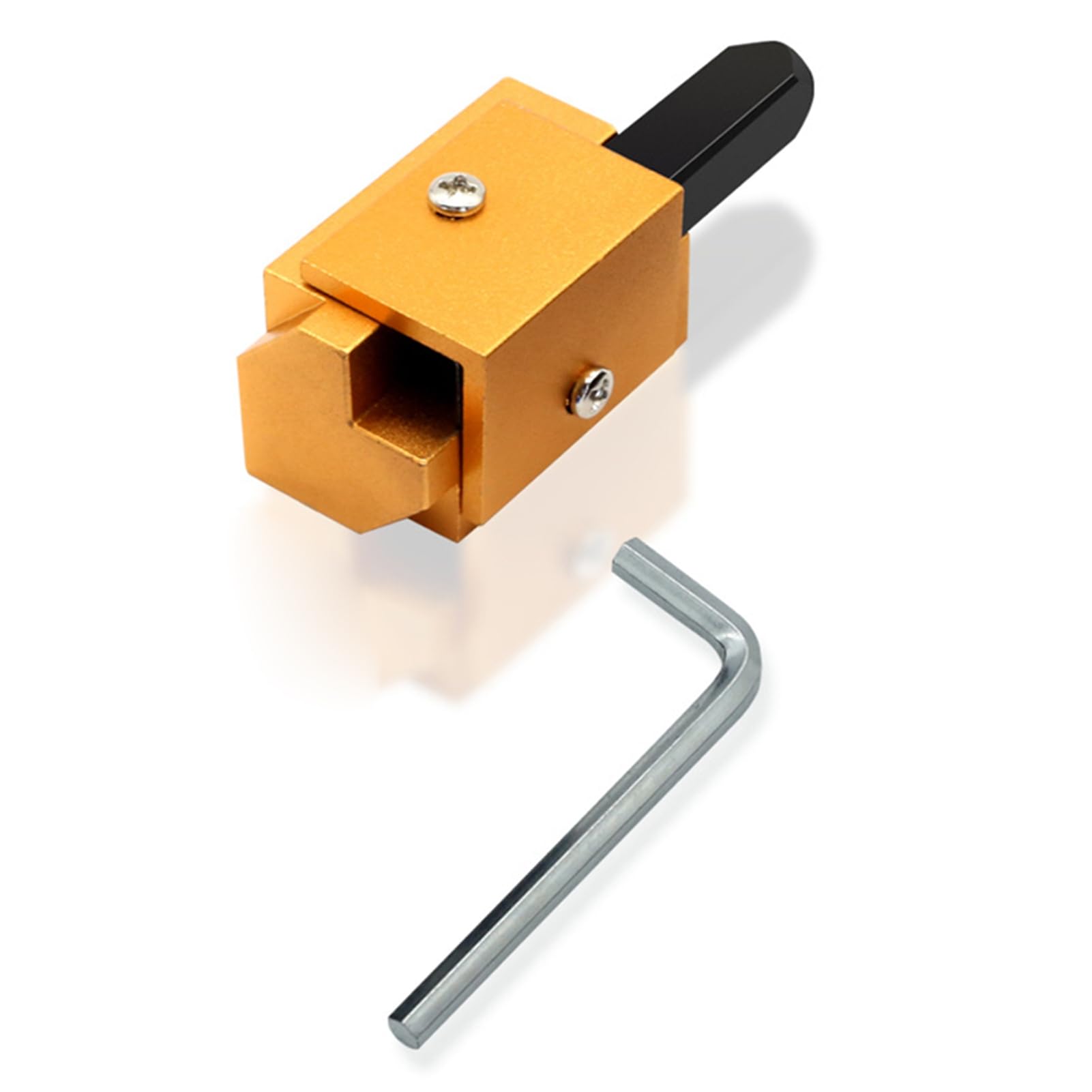 Cincel Escuadrador de Cincel de Madera con Llave en L, Herramienta Carpintería Estable y Práctica para Carpinteros, Alta Dureza 4 Piezas (4 piezas)