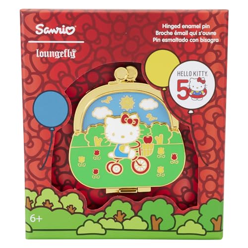 Hello Kitty 50th Anniversary Coin Bag Loungefly Sanrio Pin's Idée Cadeau Collector