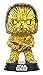 Funko Pop! Star Wars: Chewbacca Gold Chrome Galactic Convention