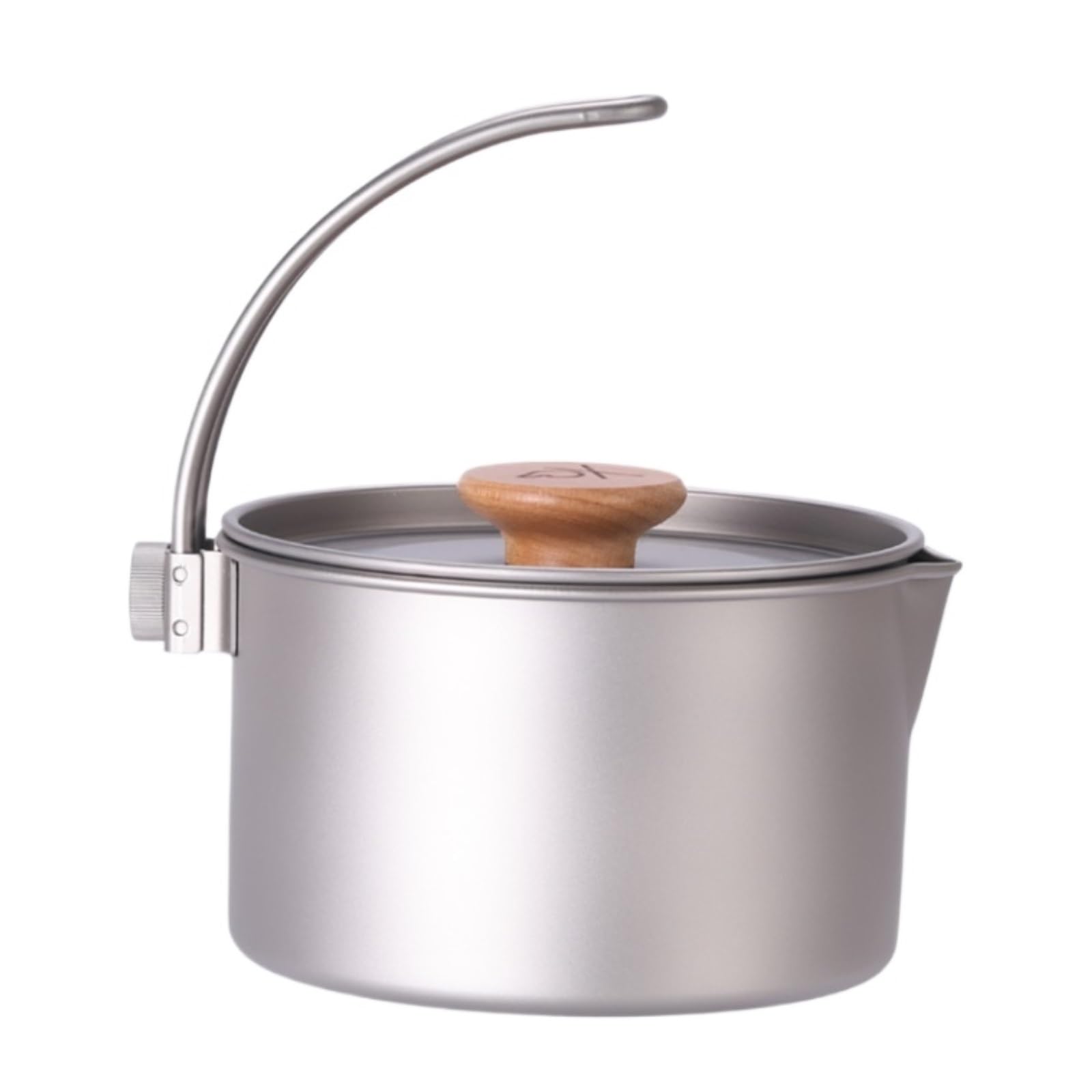 Popote Bivouac Cuisinière De Camping Portable en Plein Air avec Poignée Amovible, Bouilloire De Camping Multifonctionnelle Cuisine de Camping