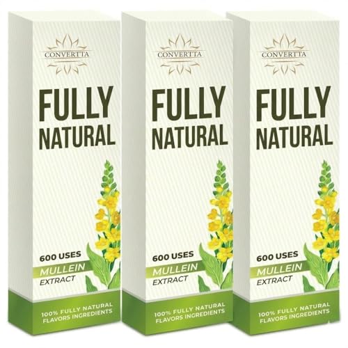 Image of Herbal Diffuser | Natural Mullein & Thyme Botanical Extract | Plant-Based Wellness | 600 Series - 3 - Pack