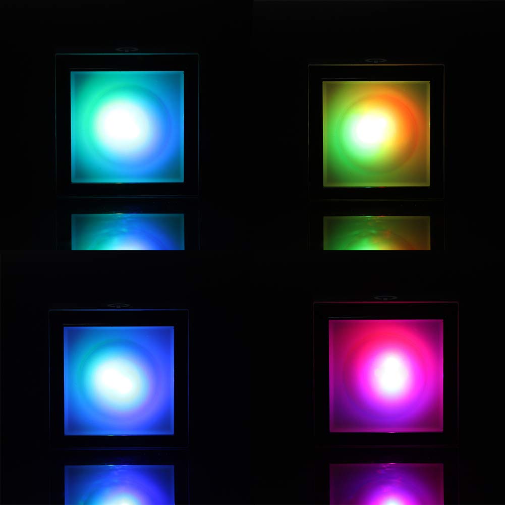 Jeffergarden Square LED Light Base Holder for Crystal Art Glass Sculptures Stand LED Light Base with Multi-color Lighting Modes - Image 4