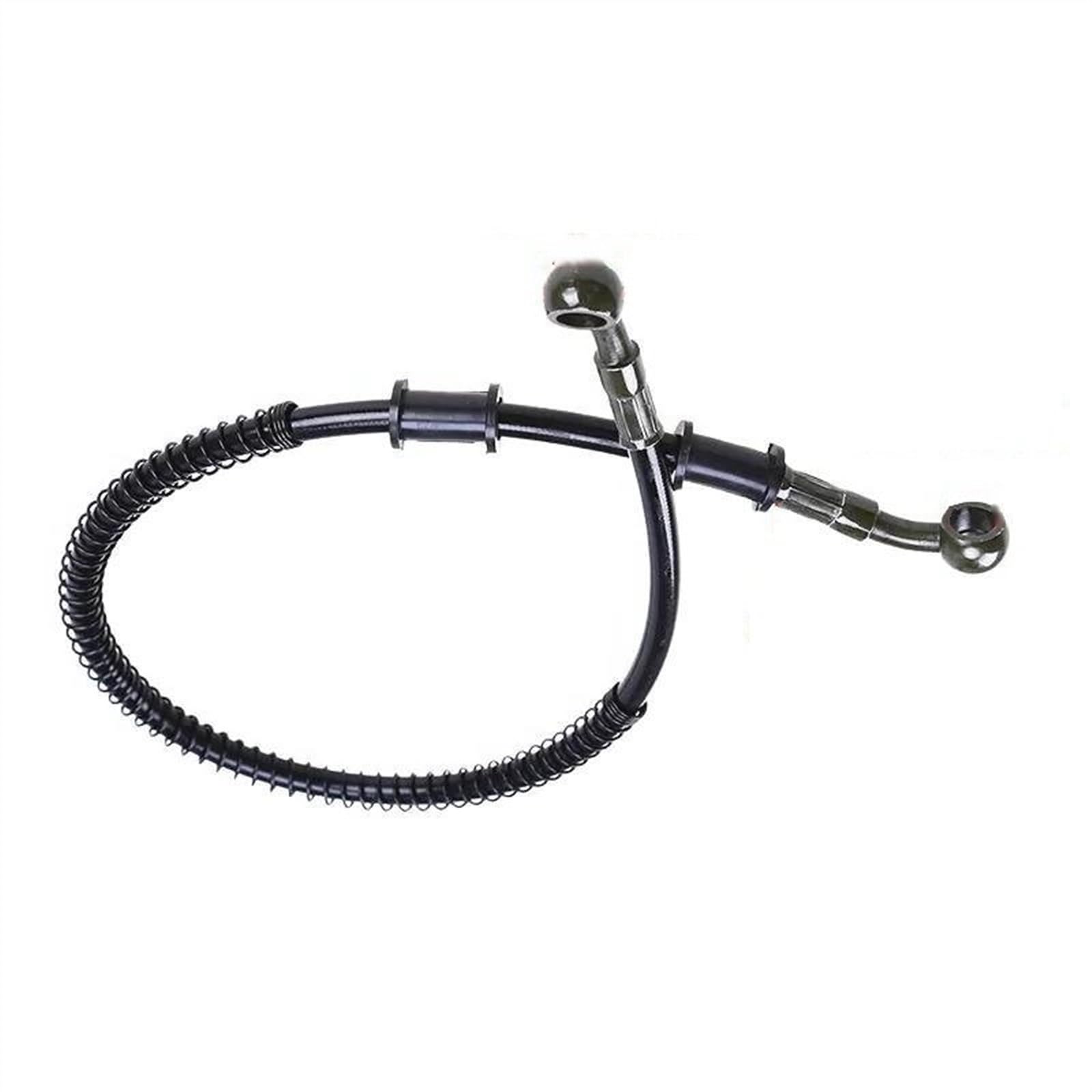 Ksxzw Black- Silver Motorbike Part Motorcycle Accessories Universal Brake Clutch Throttle Cable Oil Hose Line Pipe 60Cm