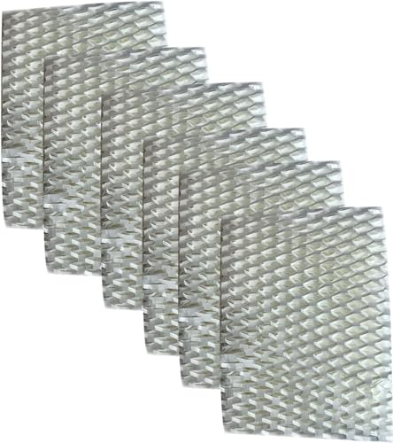 Crucial Air Filter Replacement Parts Compatible With Part # WF813 - Fits WF813 2-Pack Humidifier Wicking Filters, Fits RCM832 (RCM-832) RCM-832N, DH-832 and DH-830 Vac (6 Pack)