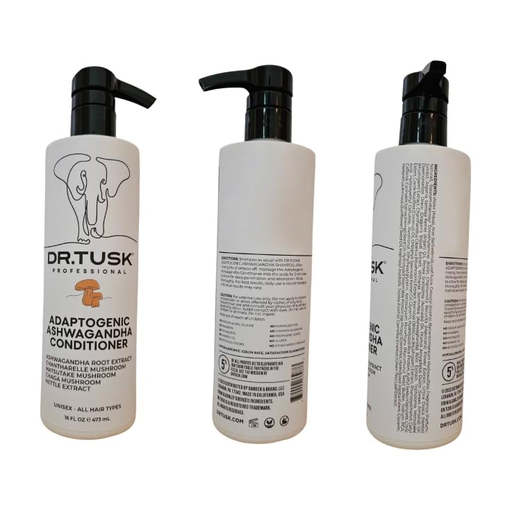 Miniatura 7 de Dr. Tusk Set de champú y acondicionador (paquete Ashwagandha)