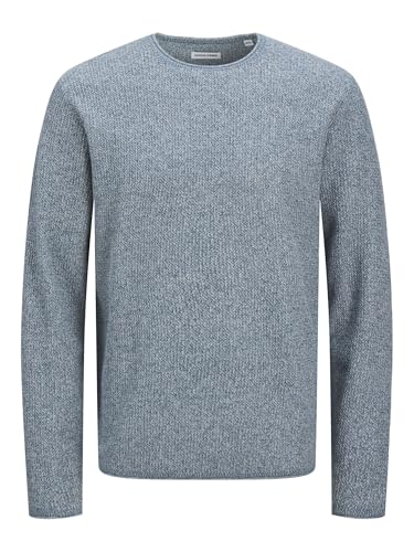 JACK & JONES Male Strickpullover Einfarbig Strickpullover