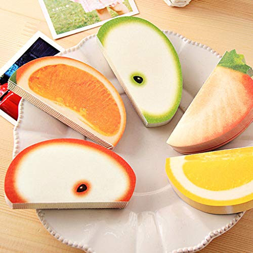Simpatico blocco note di frutta a forma di pera