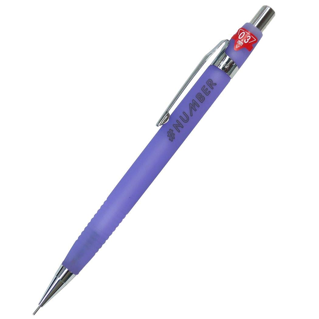 Amazon.co.jp: [シャーペン]三角軸 ラバー シャープペン/NUMBER