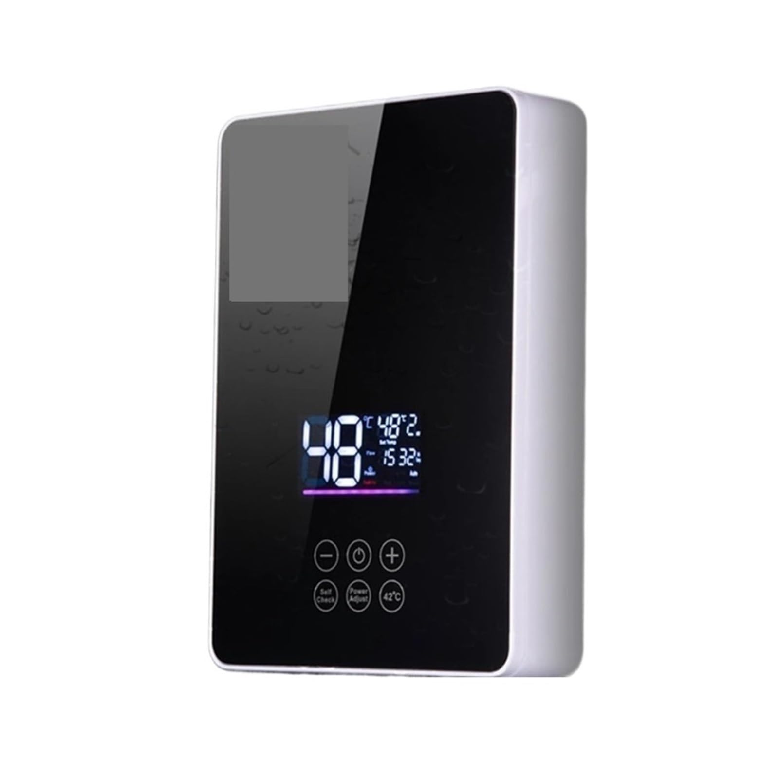 Scaldabagno Istantaneo Doccia Rubinetto Del Bagno Riscaldatore Di Acqua Calda 6000W Display Digitale For La Cucina Del'hotel Cottage Campagna Veloce E Comodo