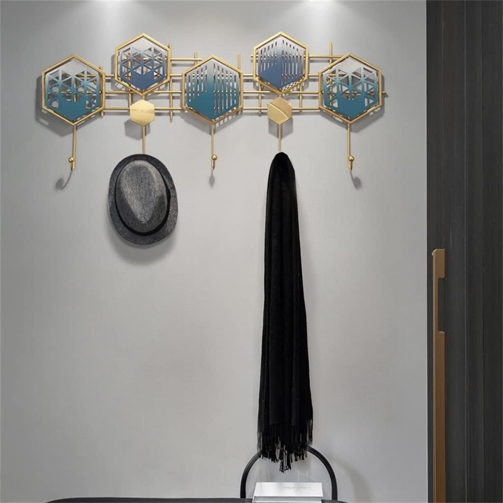 Nordic Creative Door Hanging Porch Rack Metal Hook Shower Curtain Hook(63 * 33cm)