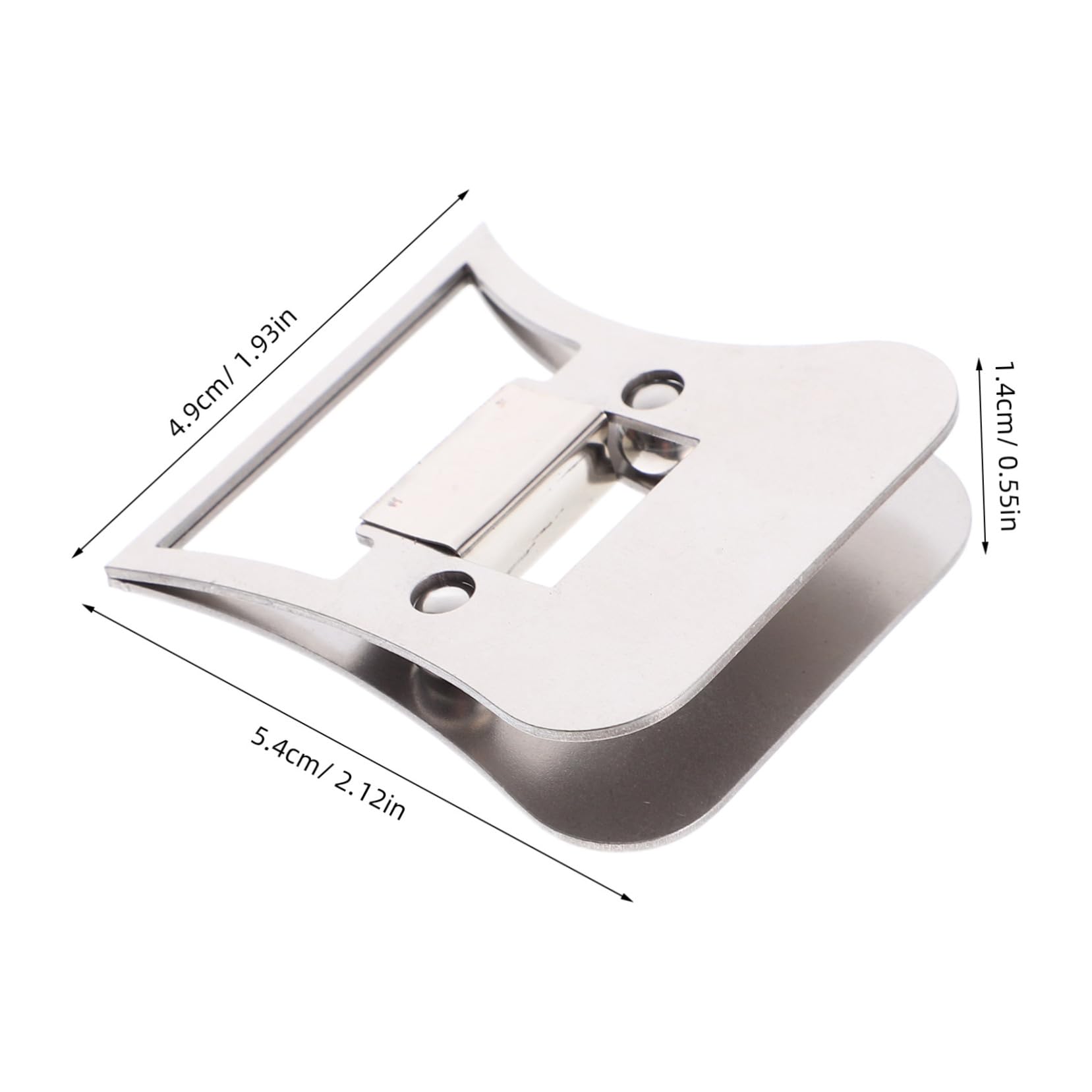 VANZACK Fly Tying Tool Versatile Hackle Clamp Fishing Wire for Fly Fishing Lure Making Supplies