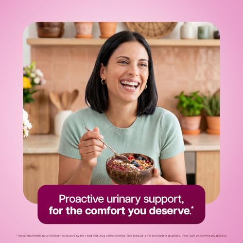 Image of D Mannose with Cranberry, Drug-Free Urinary Tract Health Support, Vegan | Evidence-Based DMannose 1300mg for Urinary & Bladder Health for Women, D Mannose Supplements for Women & Men, 60 Capsules
