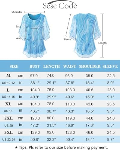 Sese Code Women's Half Sleeve Boat Neck Chiffon Work Blouse, Beige Formal Top, Casual Fall Tunic L #TOP4