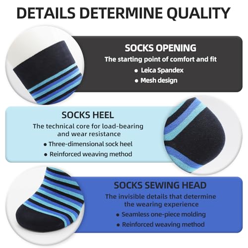 Mens socks size 10-13/9-11/13-15 Cotton Crew funny Colorful work dress socks for men 9-12 gifts for him 6/12 Pairs3
