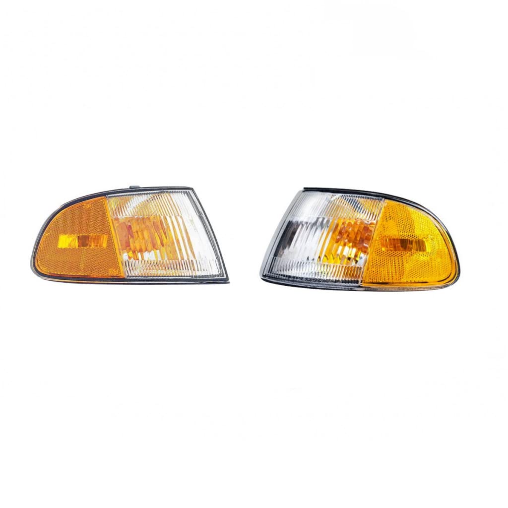For Honda Civic 1992 93 94 1995 Turn Signal/Corner Light Driver and Passenger Side | Pair | Coupe/Hatchback | 33350SR3A02, 33300SR3A02 | HO2530115, HO2531115