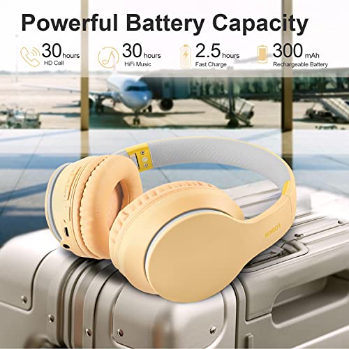 LOBKIN Casque Bluetooth sans fil stéréo pliable avec microphone intégré, casque avec prise jack 3,5 mm pour téléphones… - Les Beatles, Paul McCartney, John Lennon, RIngo Starr, George Harrison LOBKIN Casque Bluetooth sans fil stéréo pliable avec microphone intégré, casque avec prise jack 3,5 mm pour téléphones… – Image 7