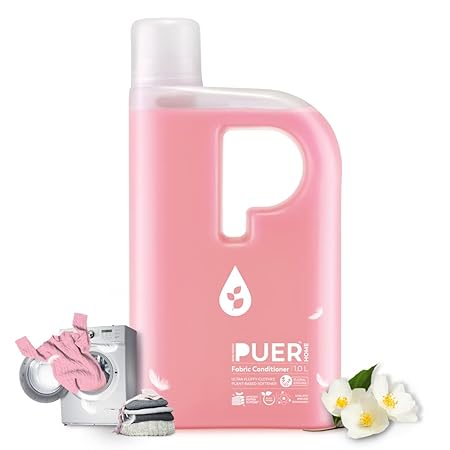 Brand Nourish Puer Plant Based Fabric Conditioner | Florar Enigma | Long Lasting Fragrance & 30% Extra Softness |Plant Based Formulation| Ecocert & COSMOS Actives (1L)