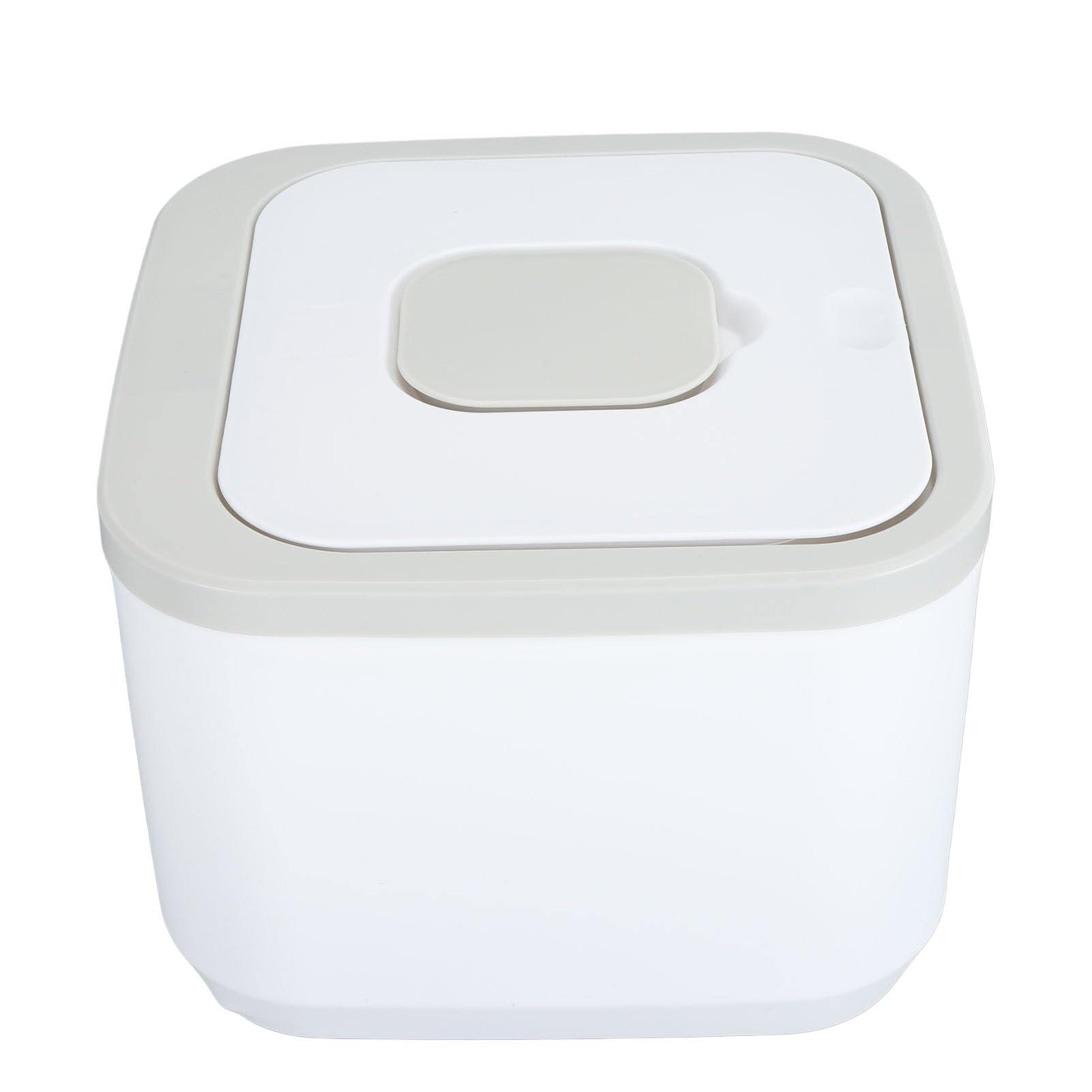 Contenedor de arroz hermético apilable de gran capacidad para organización de cocina (Capacidad de 15 kg/33,1 lb)
