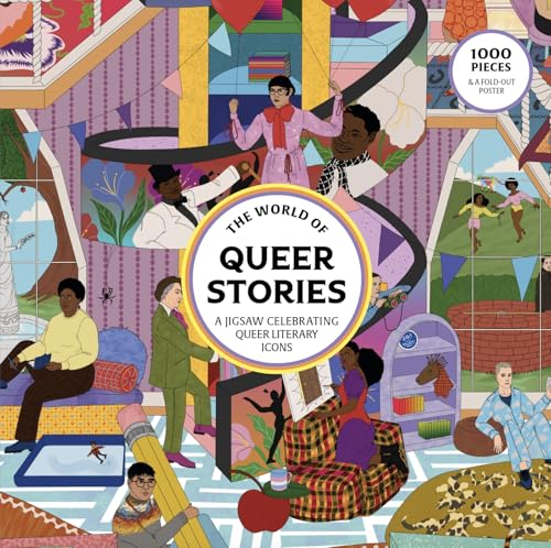 The World of Queer Stories A 1000-piece Jjigsaw: Celebrating LGBTQ+ Literary Icons