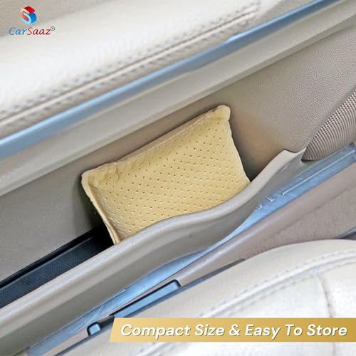 Image of CAR SAAZ Super Absorbent Chamois Sponge (Pack of 2) | Multipurpose Sponge for Car and Bike Cleaning, Kitchen Cleaning, Office & Home Cleaning | High Absorbent PVA Chamois Sponges (2 pcs)