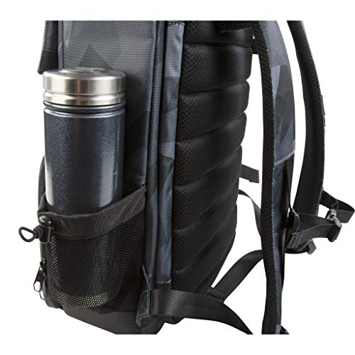 HEX Backloader DSLR Backpack, Glacier Grey Camo, with Back Loading, Tripod Straps and Adjustable Interior Dividers