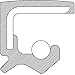 National 711122 Transfer Case Companion Flange Seal