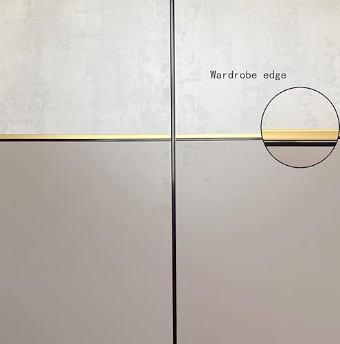 Miniatura 5 de Moldura flexible de pared  Moldura para despegar y pegar, para techoparedespejopuertaarmariogabinete, molduras de borde de 16.4 pies x 0.4 pulgadas