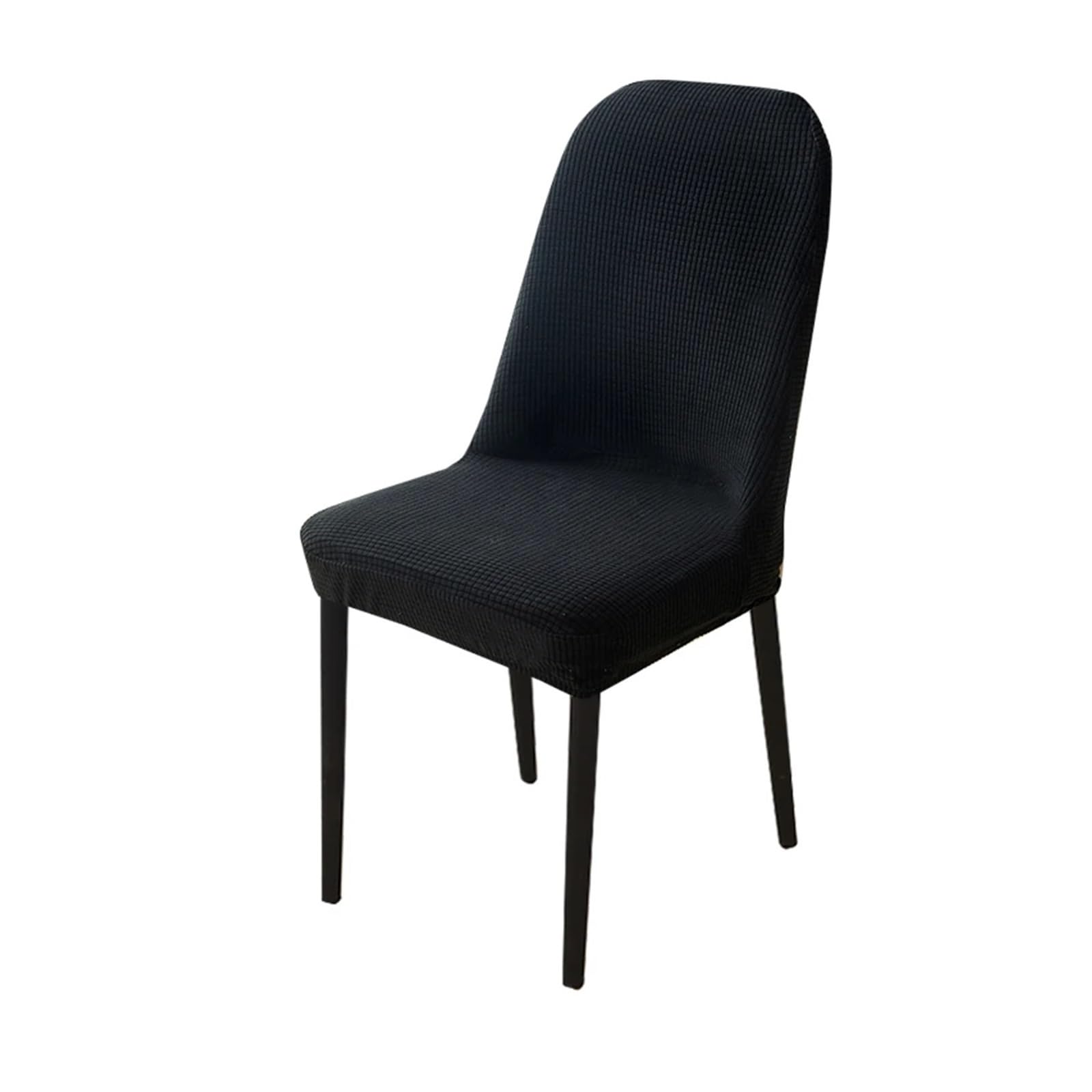 SHBHWS Jacquard Curved Dining Chair Cover Spandex Elastic Seat Stretch Covers For Hotel Banquet Restaurant Kitchen Wedding for Hotel, Banquet(Color 7)