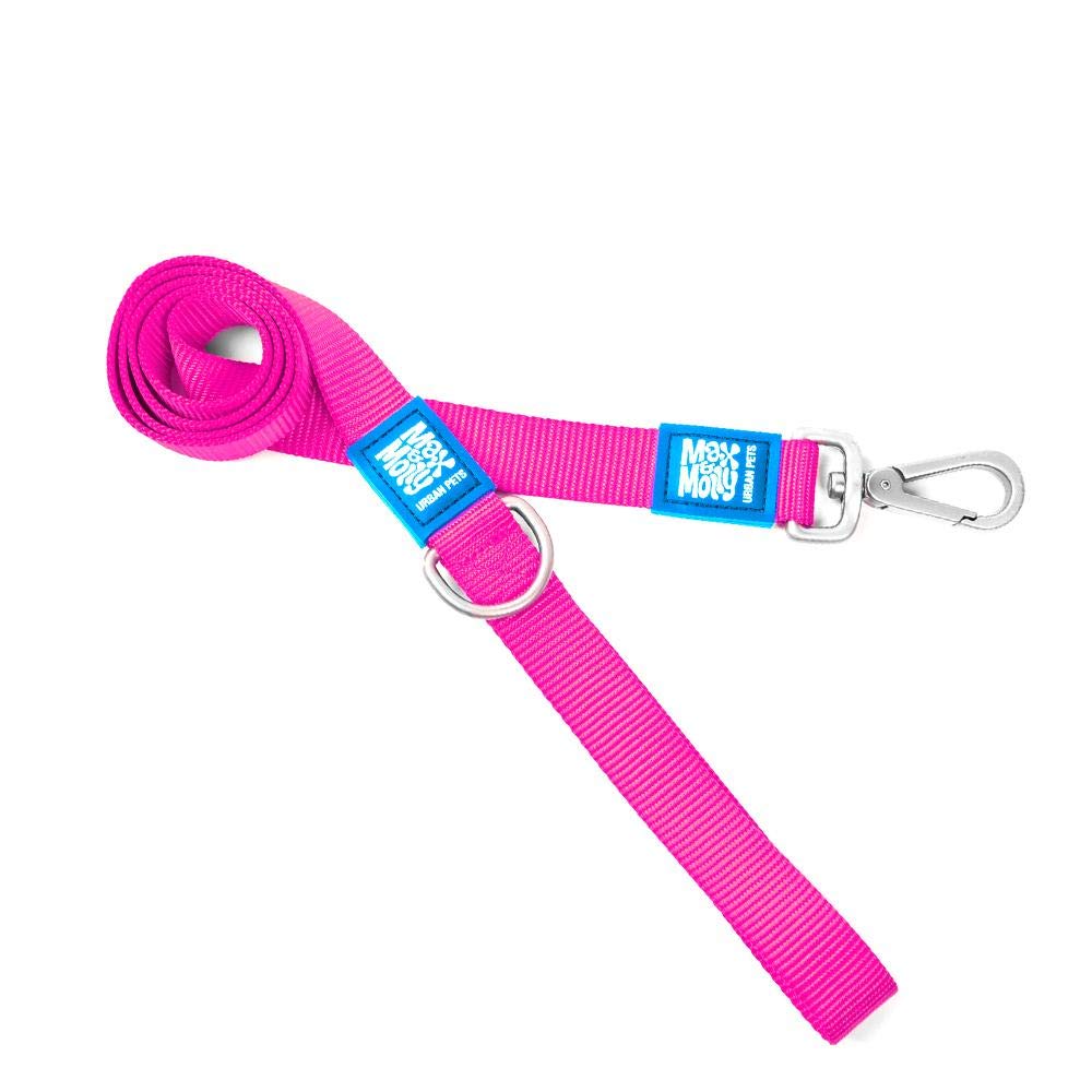 Max & Molly Pure Midnight Blue and Colorful | Unique Design |Comfortable | Secure | Cushioned Neoprene | Sporty and Elegant | Short Leashes, Extra Small