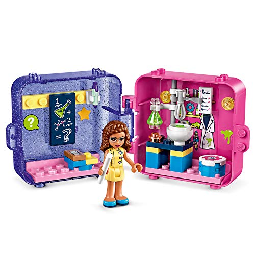 Friends - Il Cubo dell'Amicizia di Olivia con Una Sorpresa Segreta, Set con Mini-Doll Collezionabile per Bambini 6+ Anni, 41402 - Lego - Immagine 2