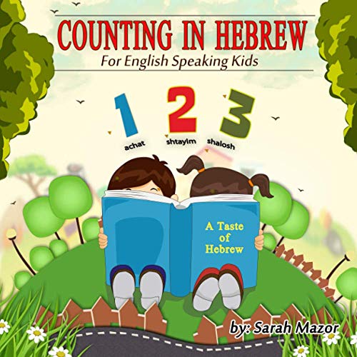 Counting in Hebrew for English Speaking Kids