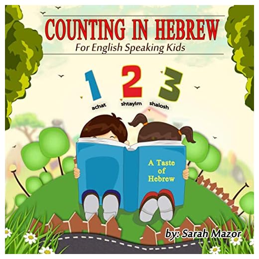 Counting in Hebrew for English Speaking Kids