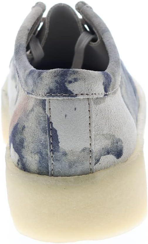 Clarks Men's Wallabee Cup Off-White Camo Suede Chukka Boots